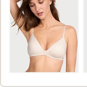 Victoria's Secret Cream Floral Bra